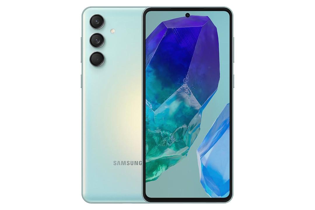 گلکسی M55 سامسونگ مدل سبز روشن