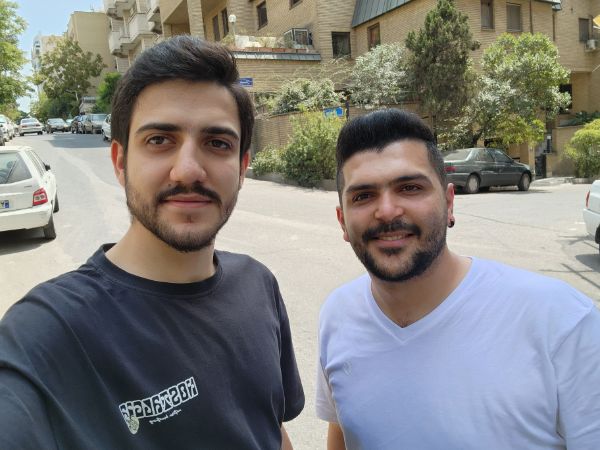 عکس سلفی هادی و شادان