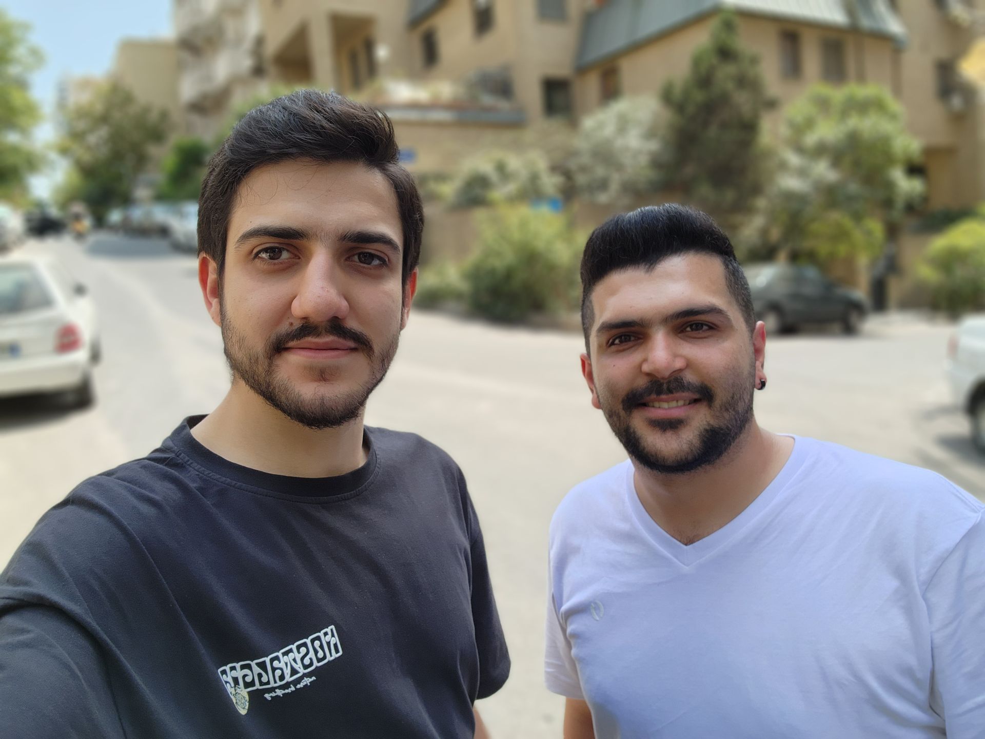عکس سلفی پرتره شادان و هادی