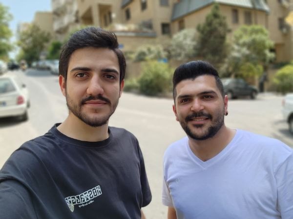 عکس سلفی پرتره شادان و هادی