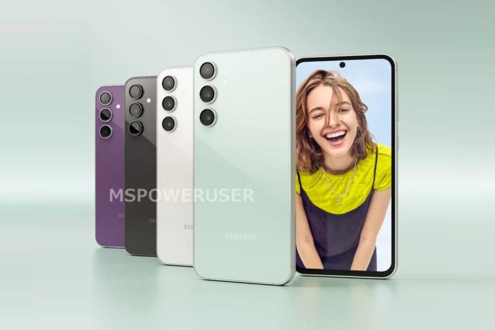 رنگ بندی گلکسی S23 FE