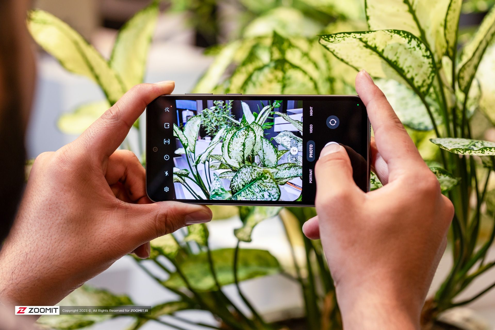 رابط کاربری دوربین گلکسی S23 FE