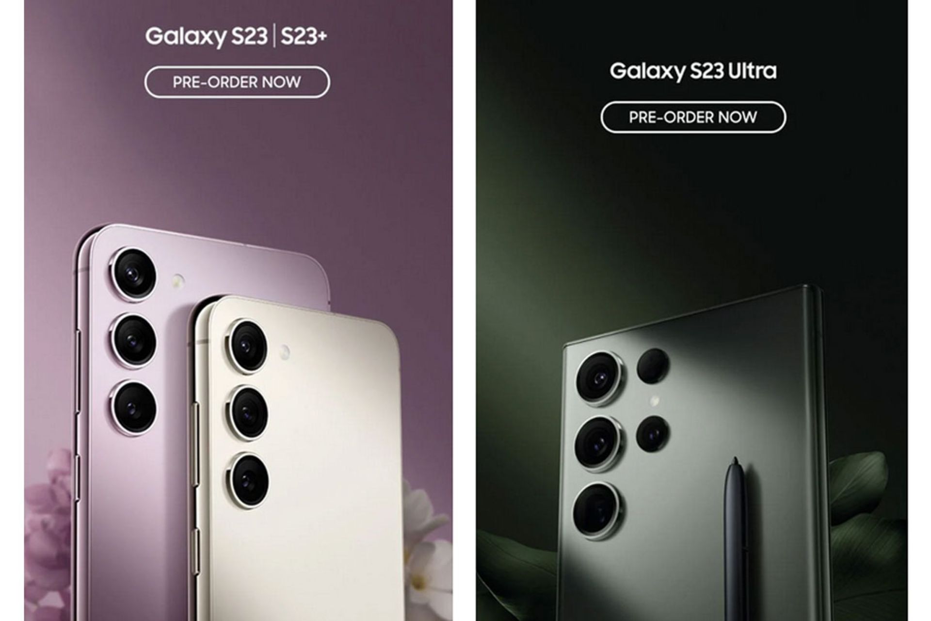 پوستر منتشرشده از سری گلکسی 23