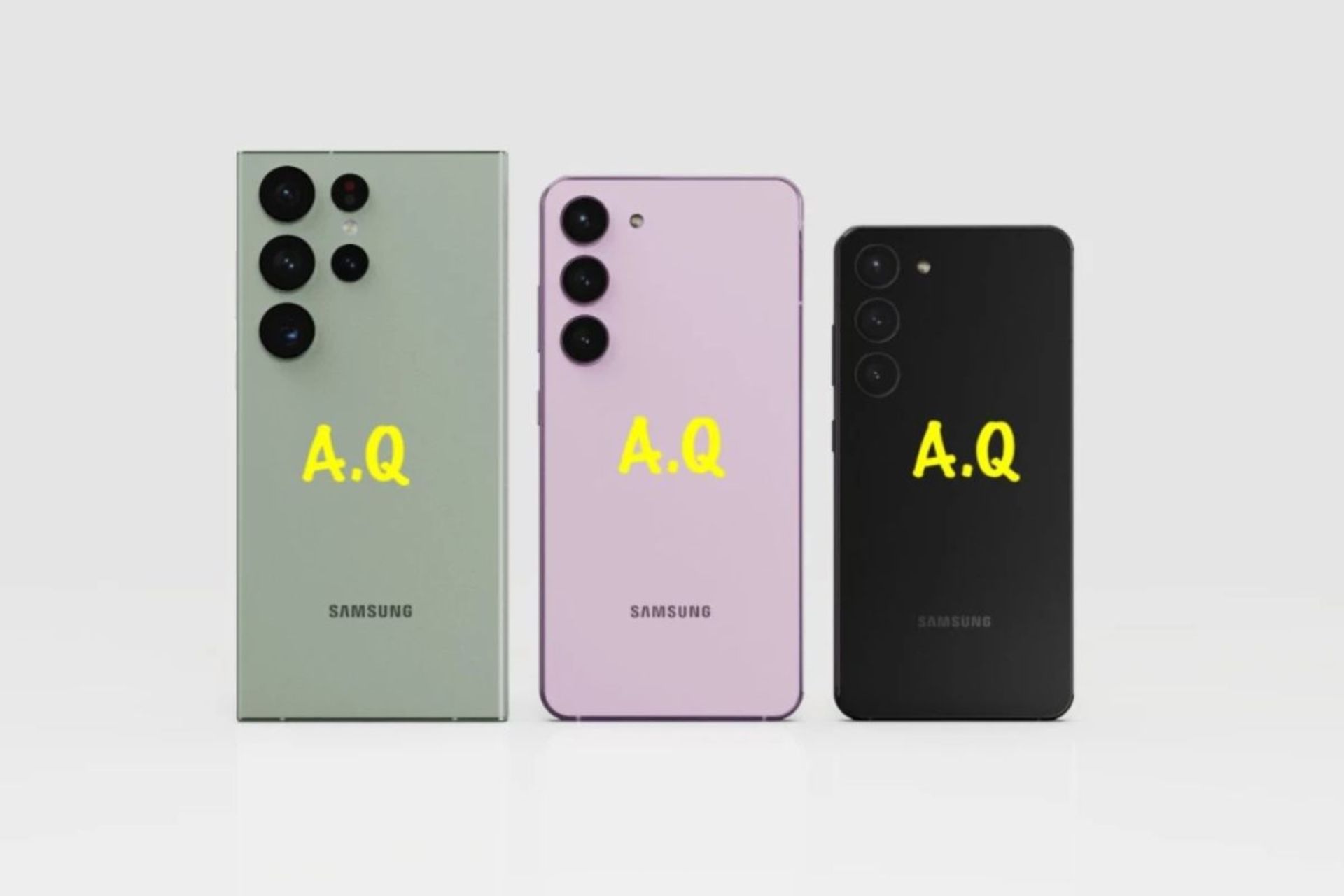 رندر سری گلکسی S23 سامسونگ