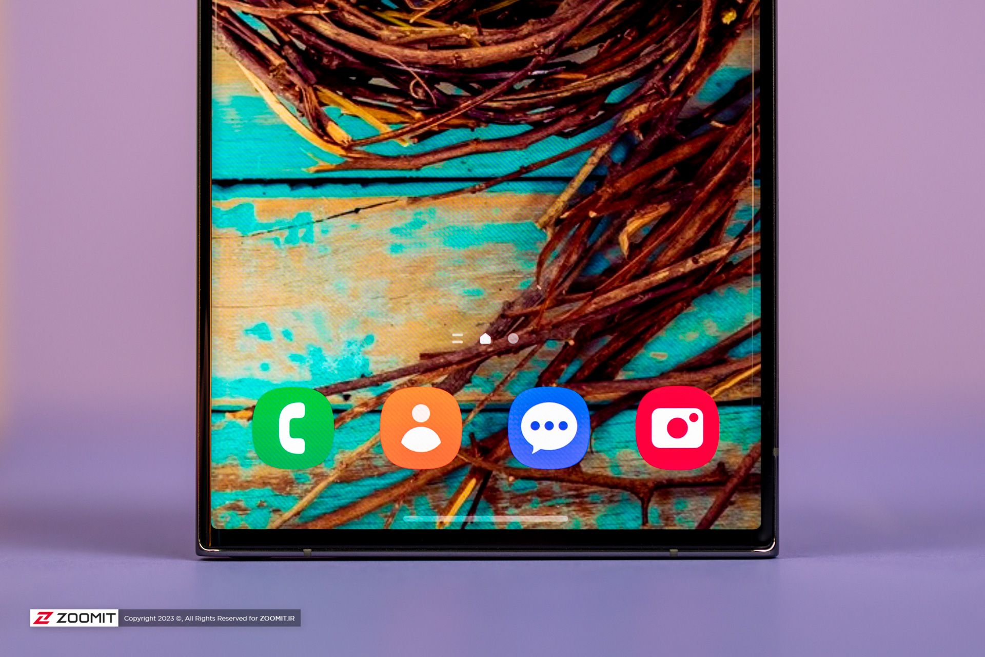 حاشیه نمایشگر گلکسی اس ۲۳ اولترا / Galaxy S23 Ultra