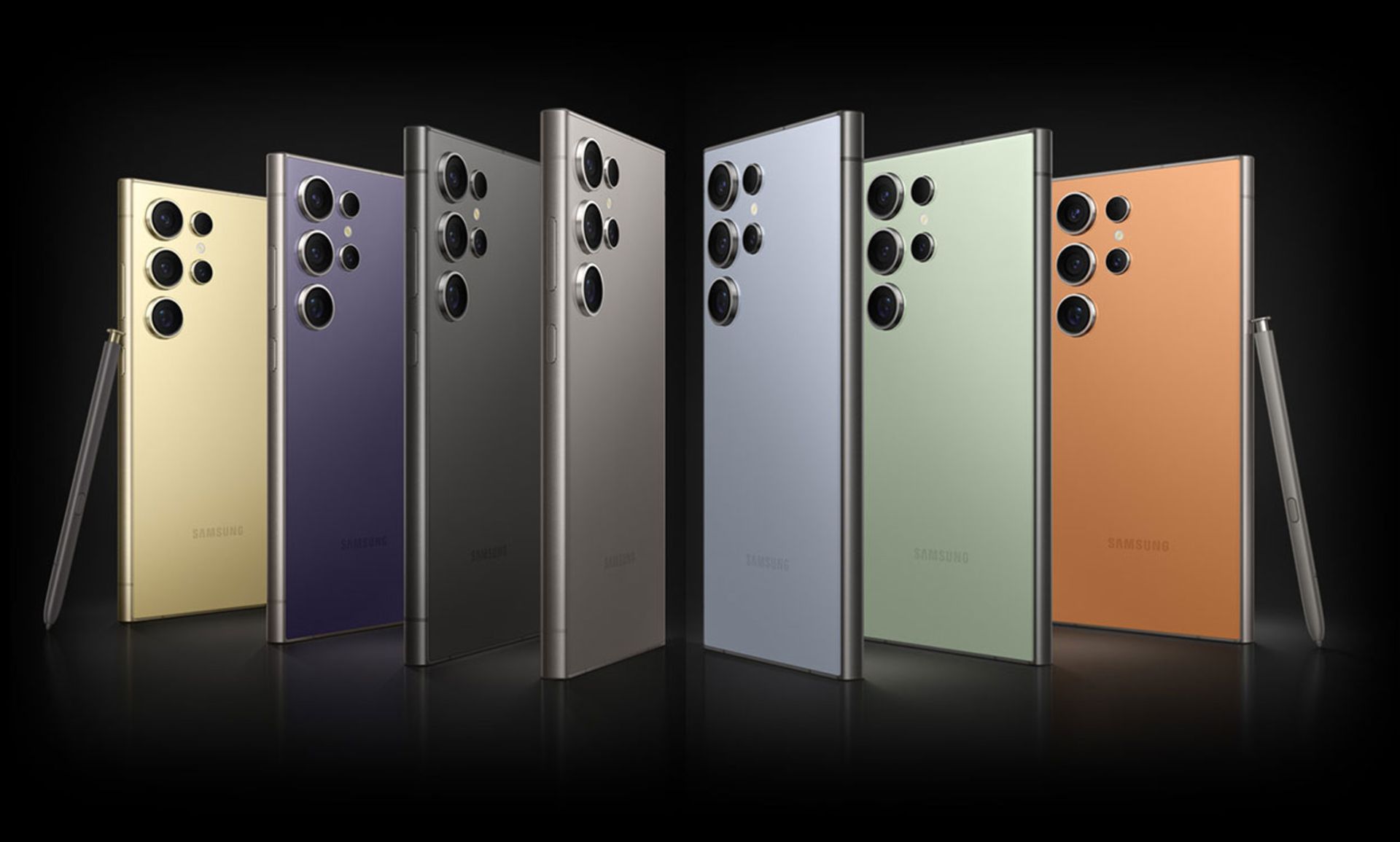 رنگ های گلکسی S24 اولترا