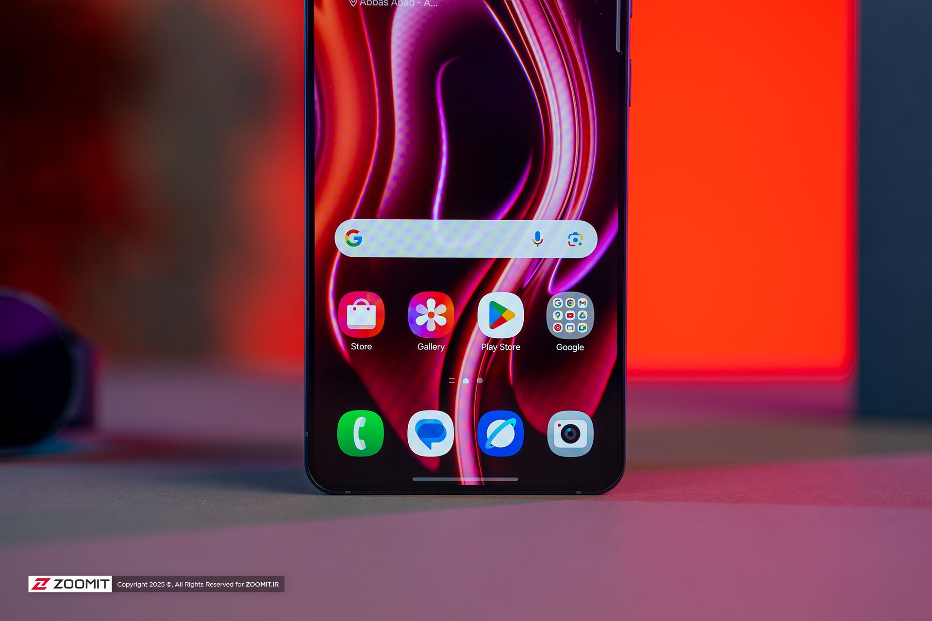 نمایشگر گلکسی S25 اج سامسونگ Edge