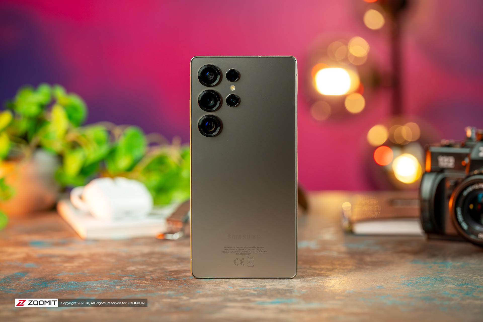 نمای پشتی گلکسی S25 اولترا / Galaxy S25 Ultra