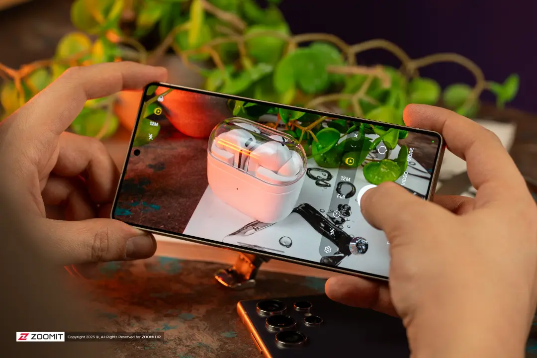 رابط کاربری دوربین گلکسی S25 اولترا / Galaxy S25 Ultra