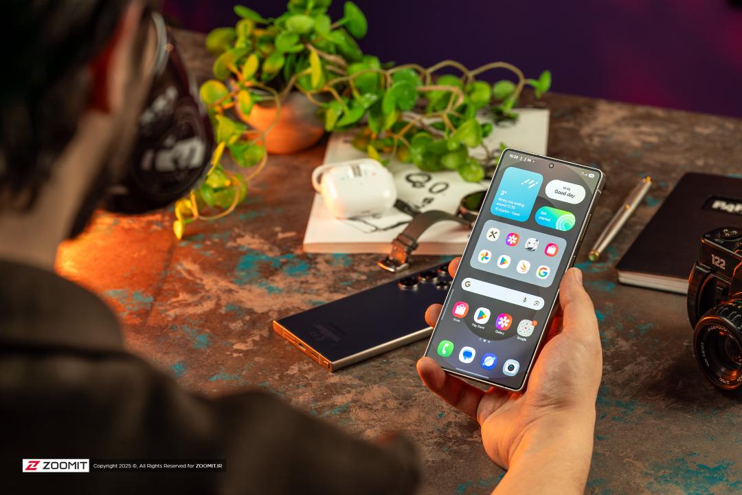 گلکسی S25 اولترا / Galaxy S25 Ultra در دست