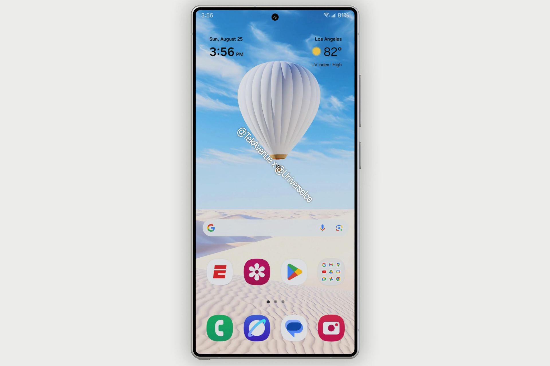 رندر گلکسی S25 اولترا