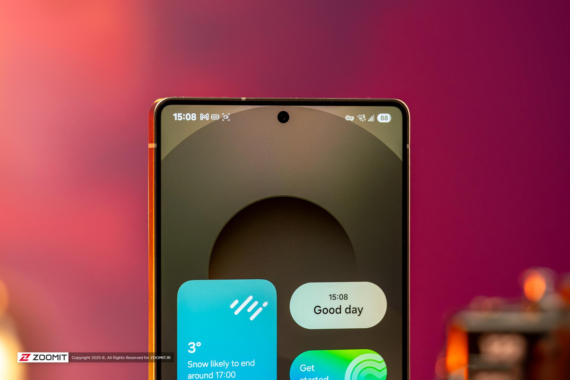 دوربین سلفی گلکسی S25 اولترا / Galaxy S25 Ultra