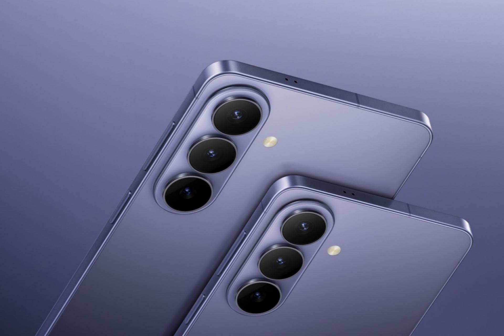 پنل پشتی گلکسی S26 و گلکسی S26 پلاس در رنگ ارغوانی