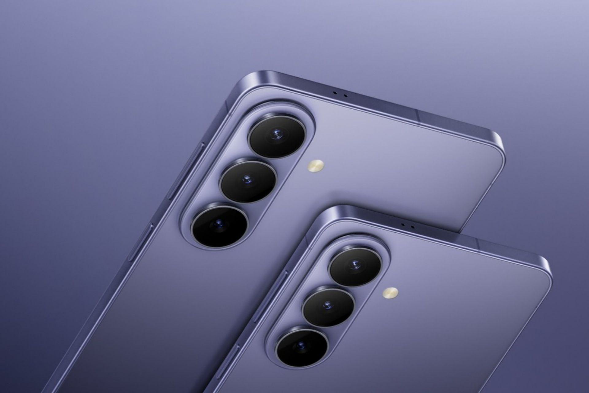 پنل پشتی گلکسی S26 و گلکسی S26 پلاس در رنگ ارغوانی