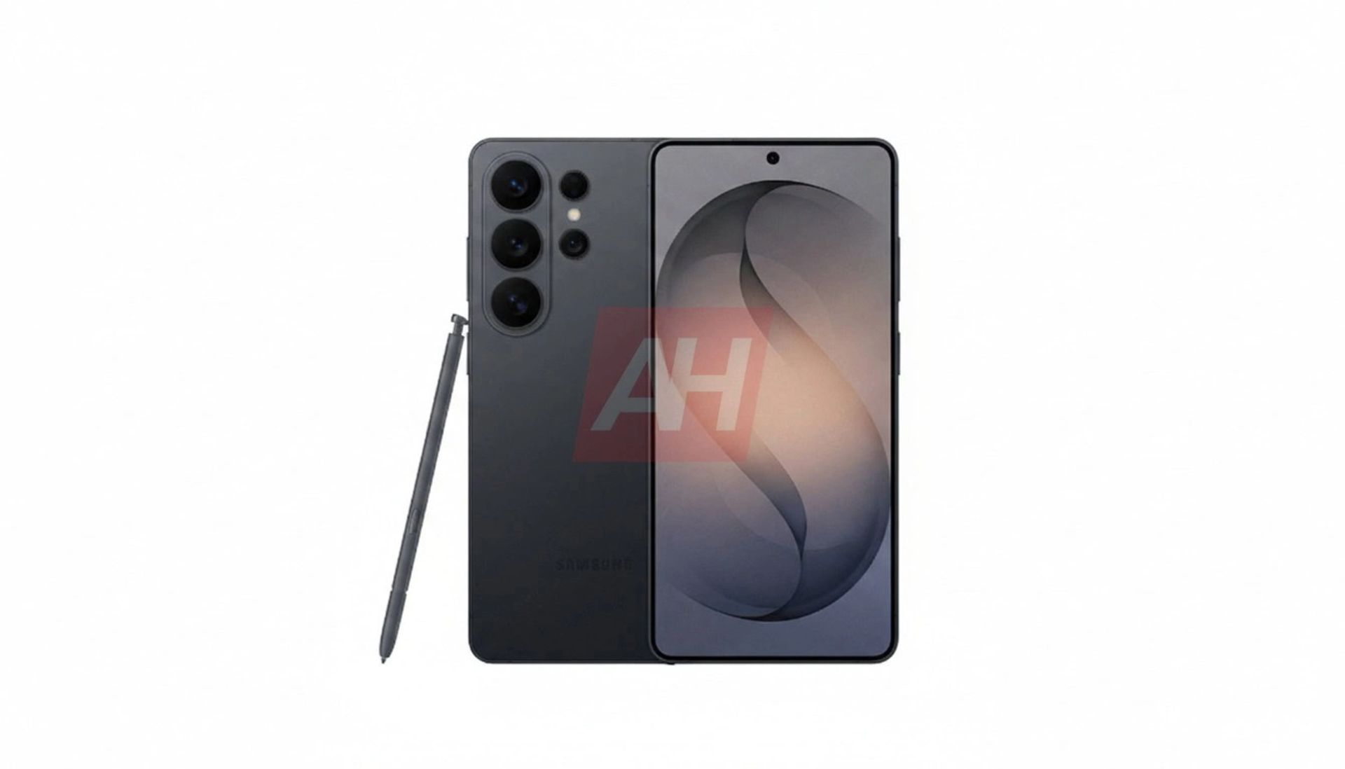 پنل جلویی و عقبی گلکسی S26 اولترا در رنگ مشکی