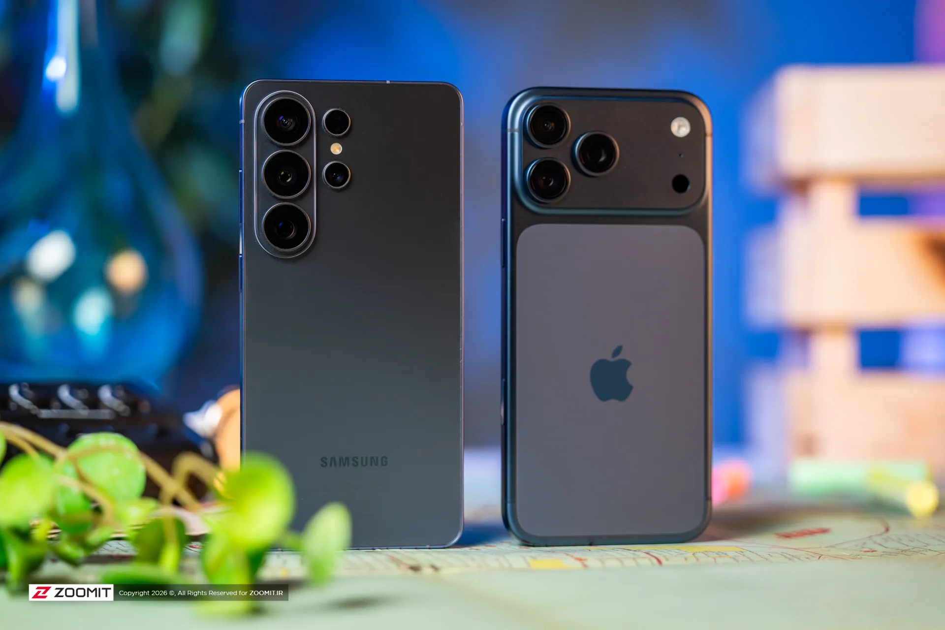 گلکسی S26 اولترا سامسونگ در برابر آیفون ۱۷ پرو مکس