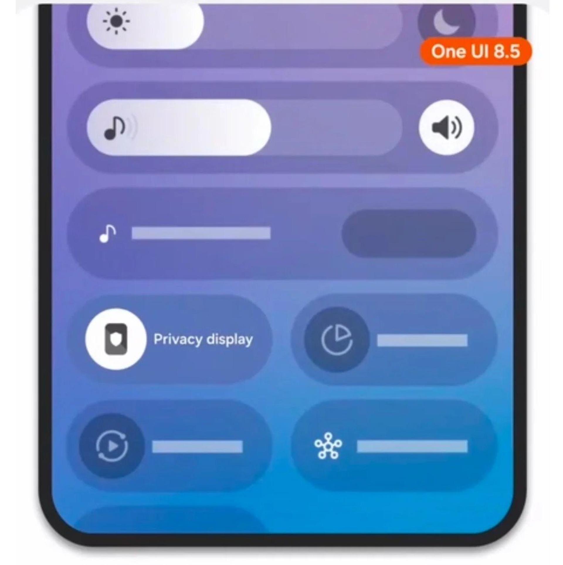 قابلیت حریم خصوصی نمایشگر اس ۲۶ اولترا در one ui 8.5