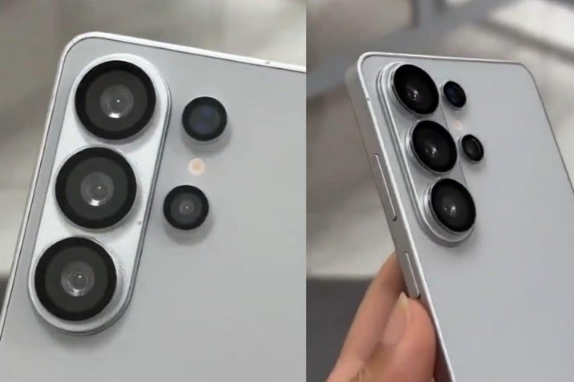 ماکت گلکسی S26 اولترا در رنگ سفید