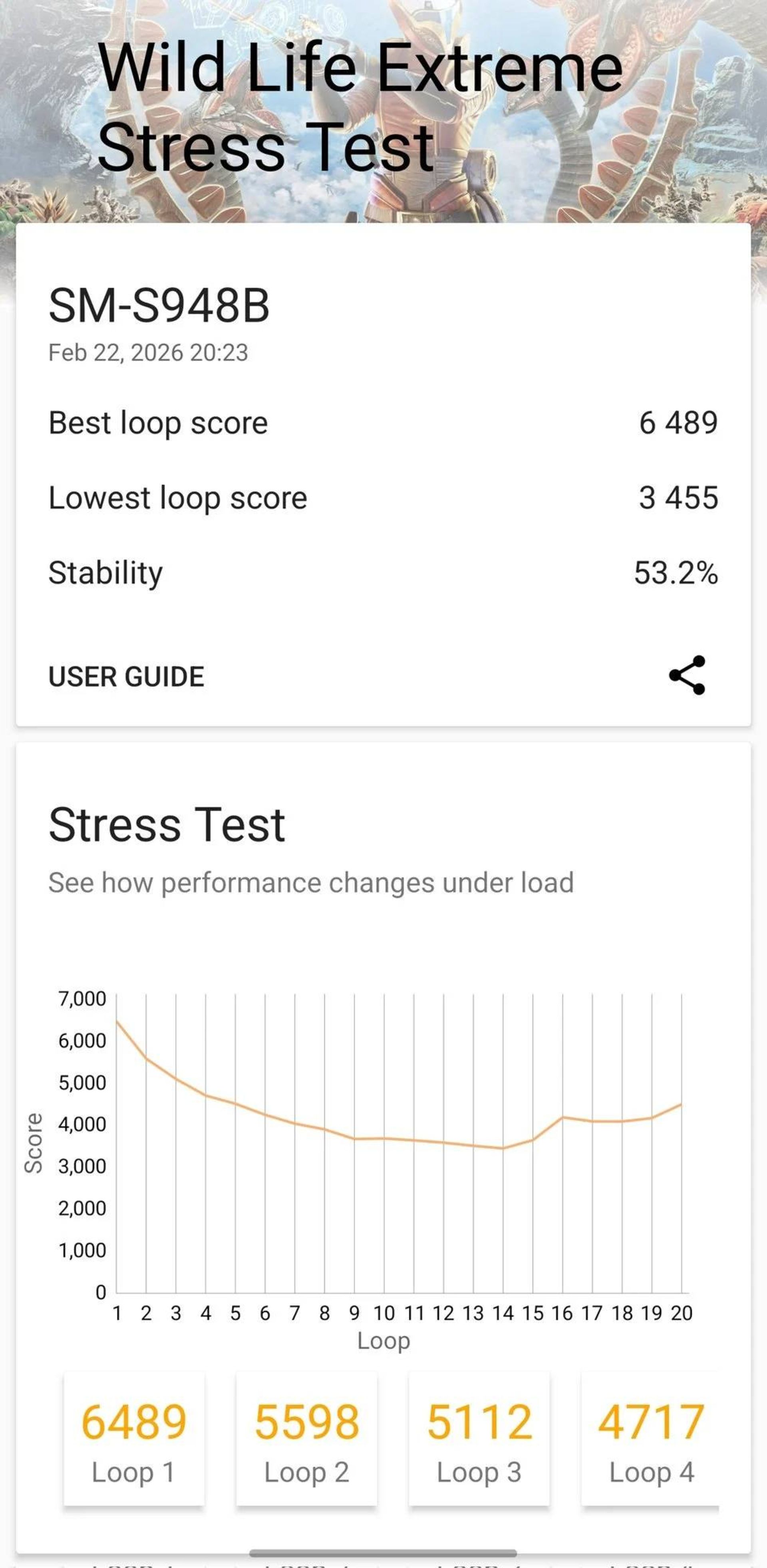 بنچمارک گلکسی s26 اولترا