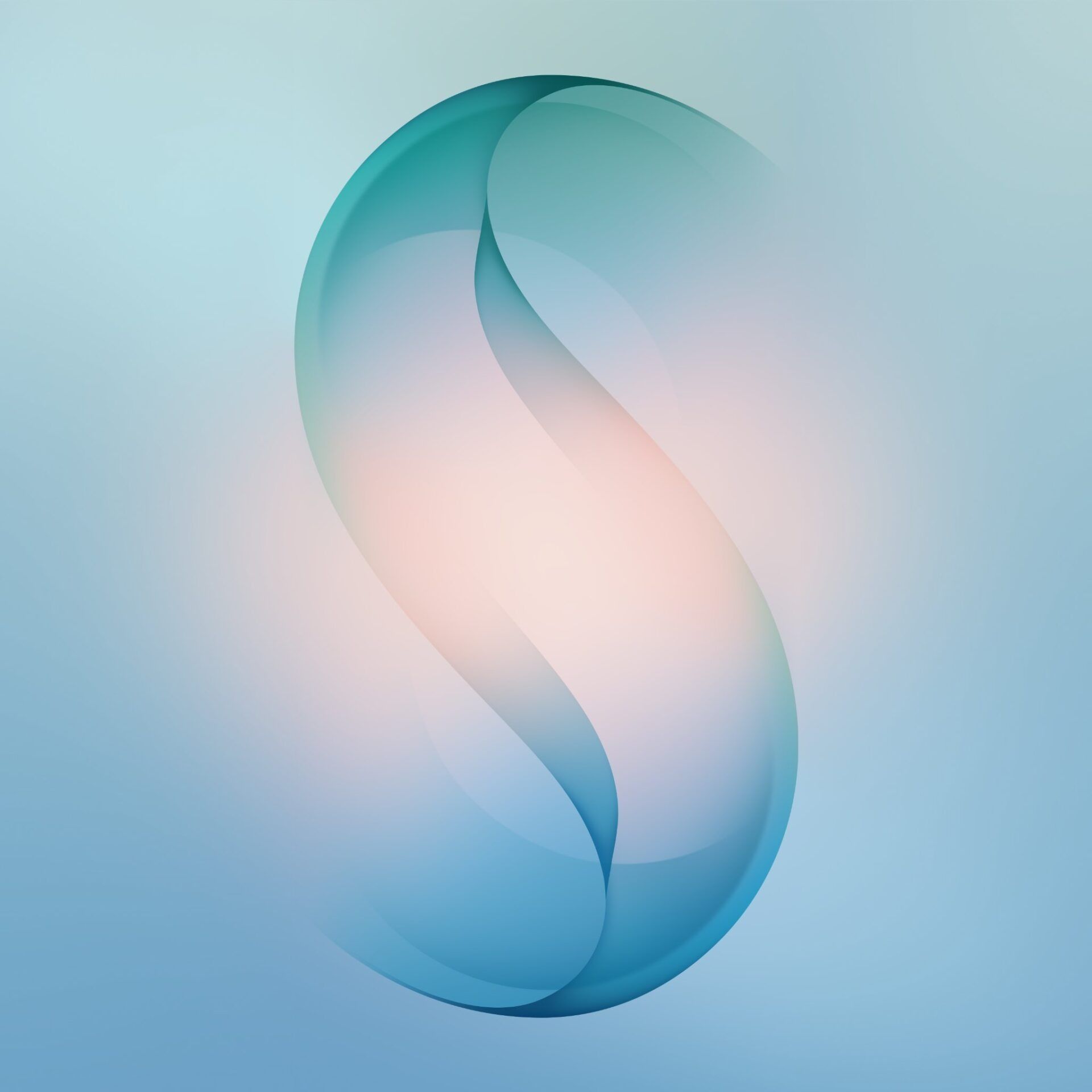 والپیپر گلکسی S26 اولترا در رنگ آبی