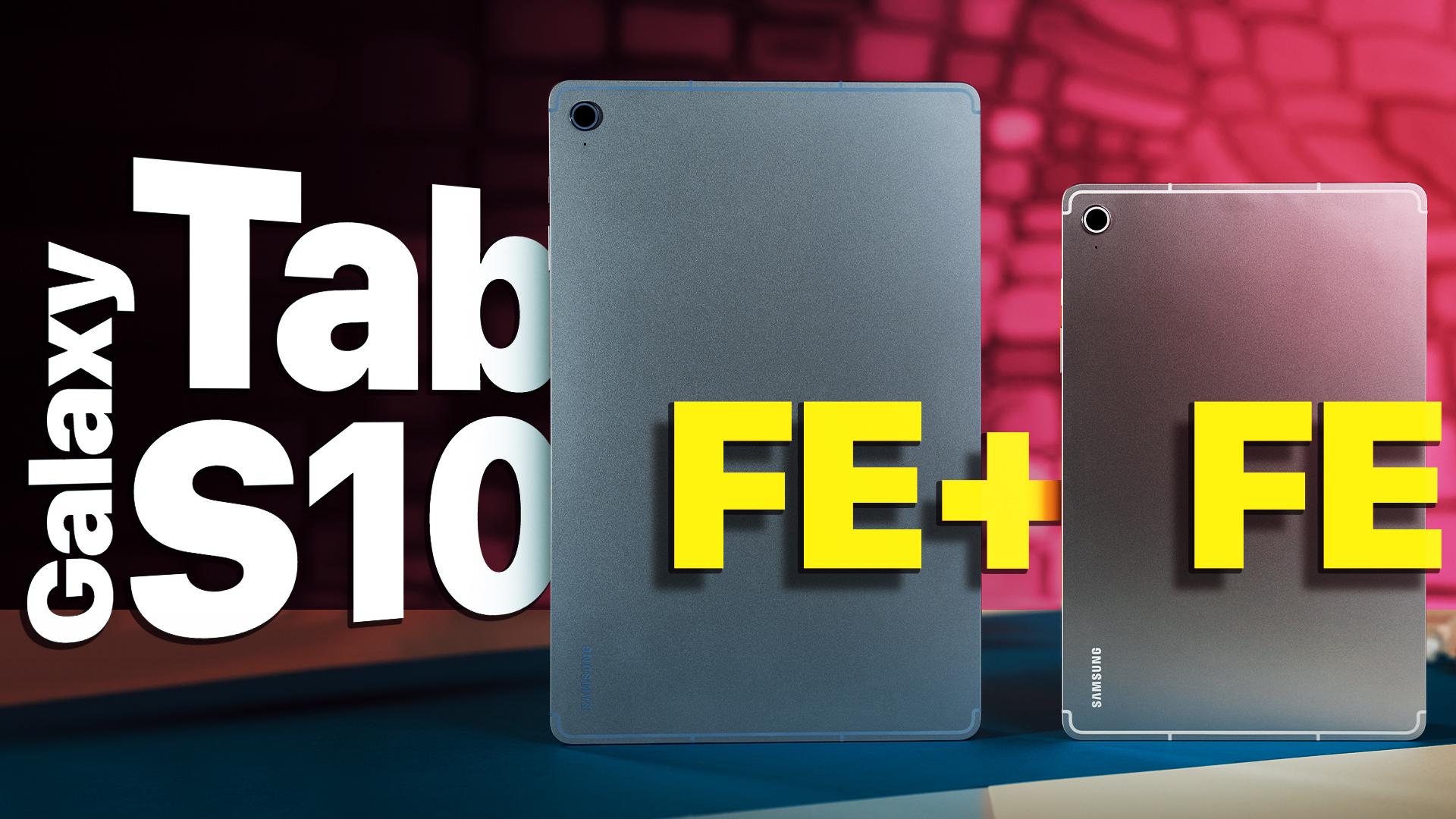 عکس تبلت‌های گلکسی تب S10 FE و گلکسی تب S10 FE Plus