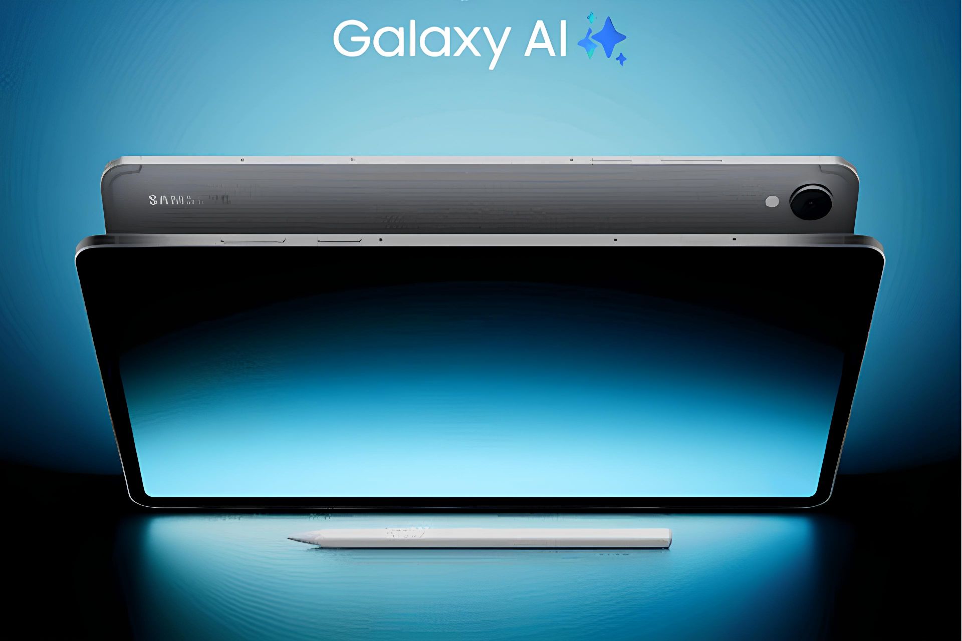 تبلت گلکسی تب S11 سامسونگ از نمای پشت و جلو