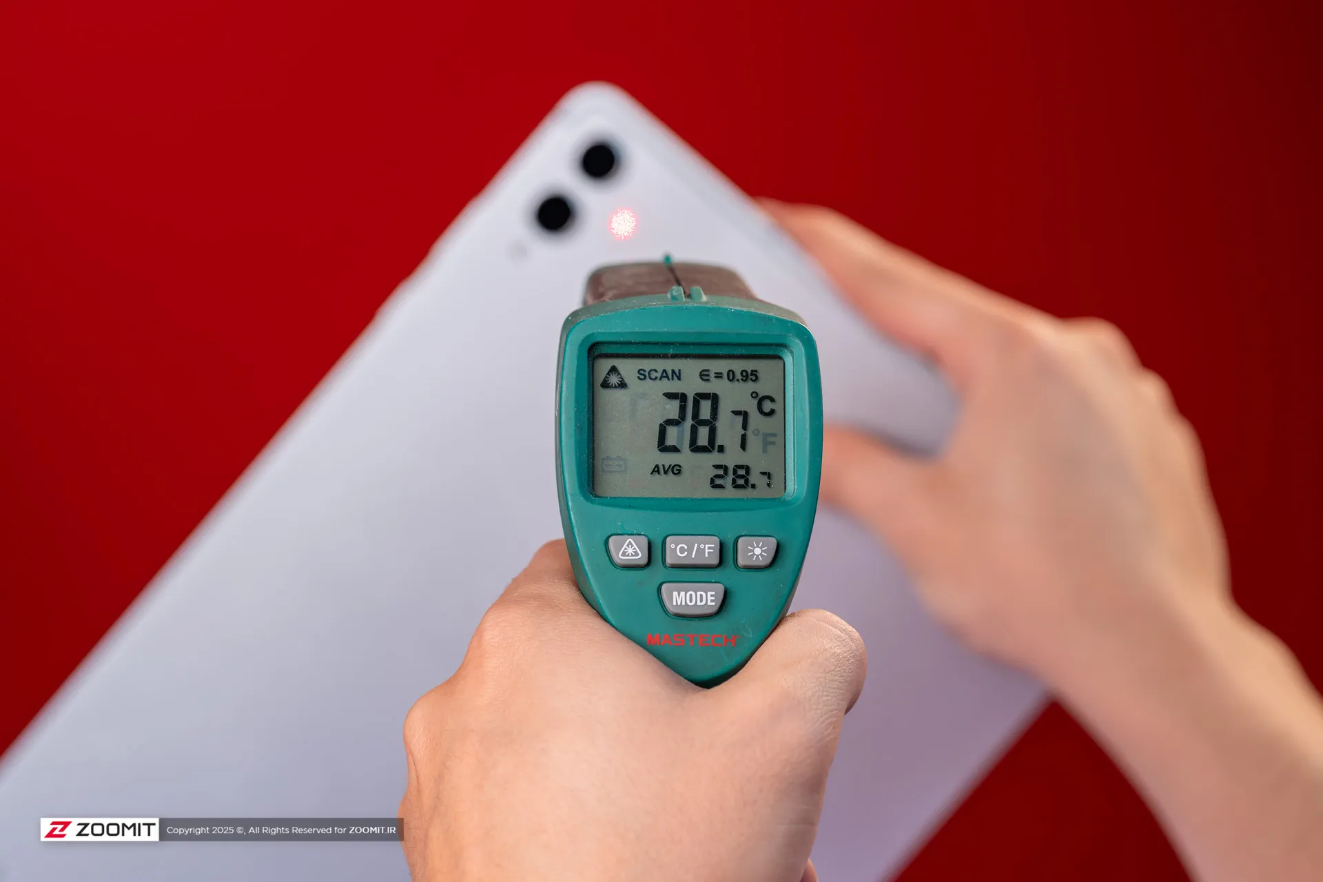 دمای بدنه تبلت