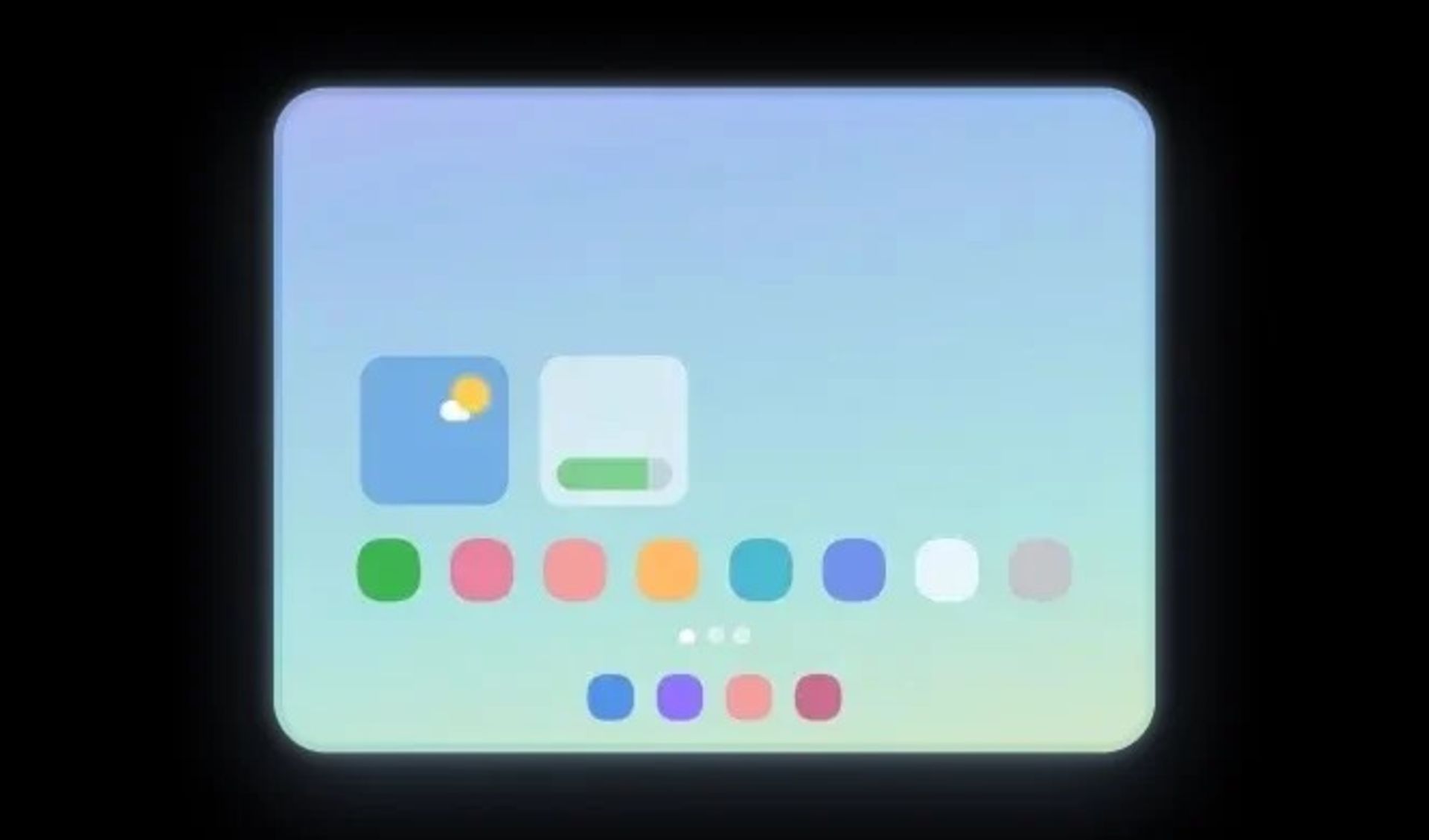 رابط کاربری One UI 9 در نمایشگر عریض گلکسی واید فولد