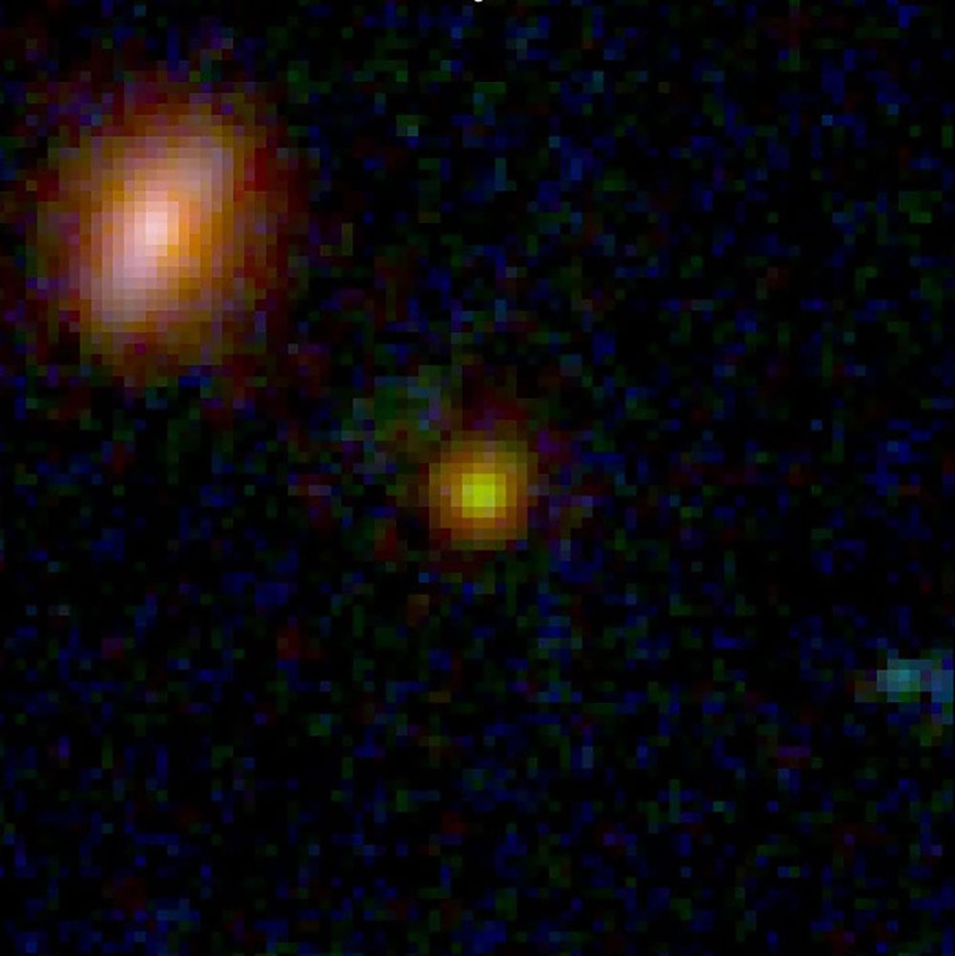 کهکشان با ستاره‌های آغازین