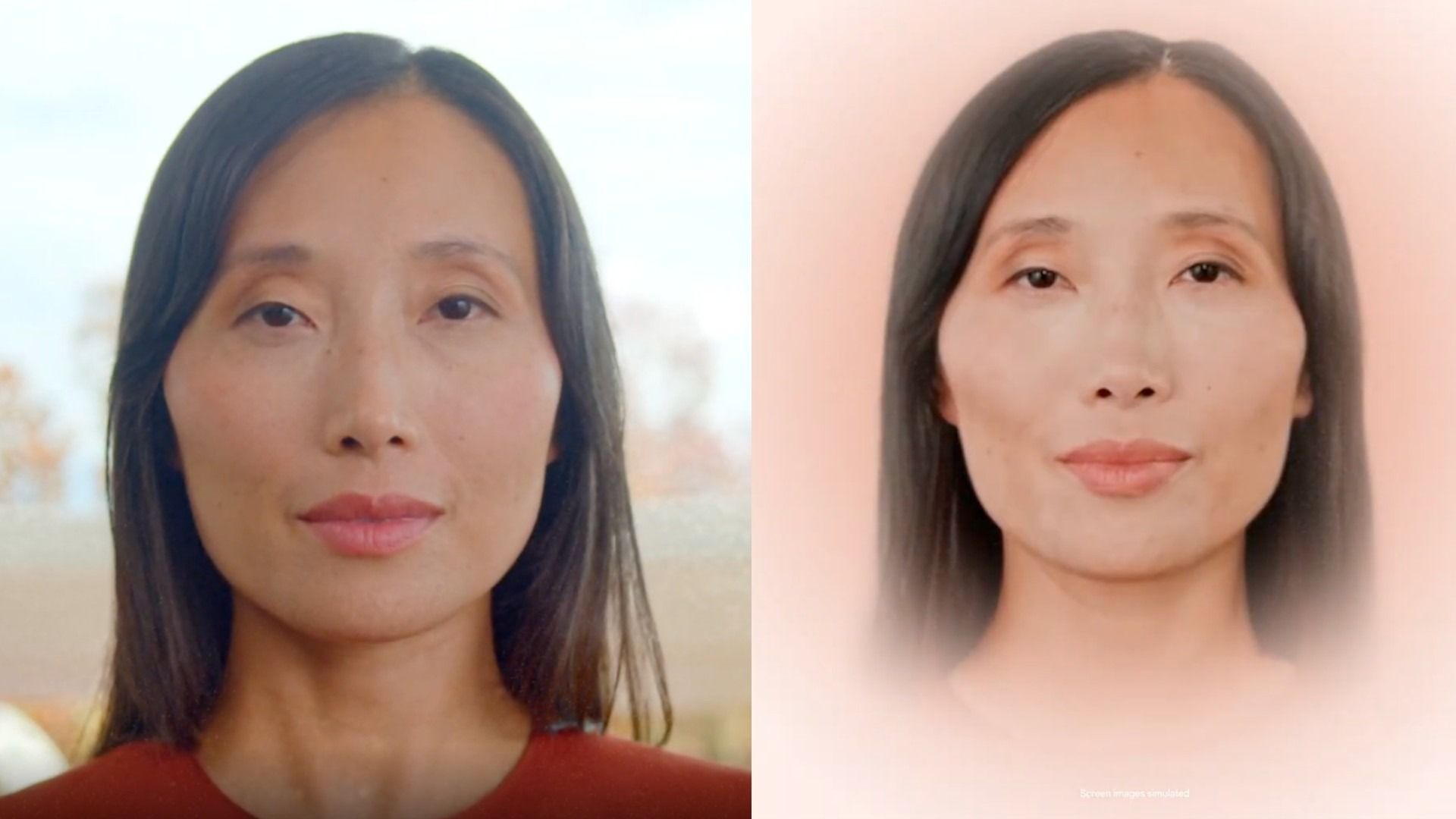 چهره‌ی مجازی یک زن ساخته‌شده با قابلیت Likeness گلکسی XR