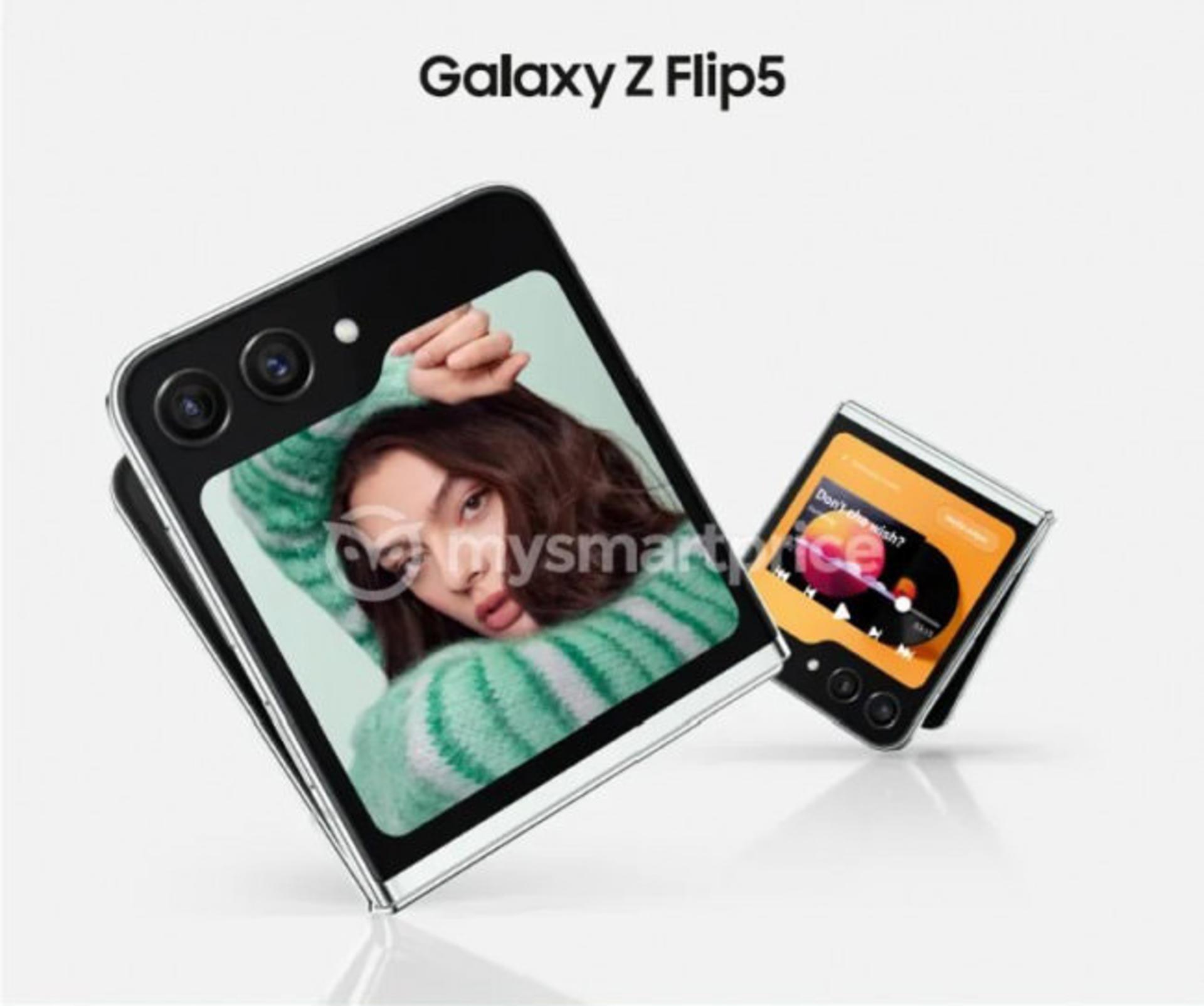 تصویر تبلیغاتی گلکسی Z Flip 5