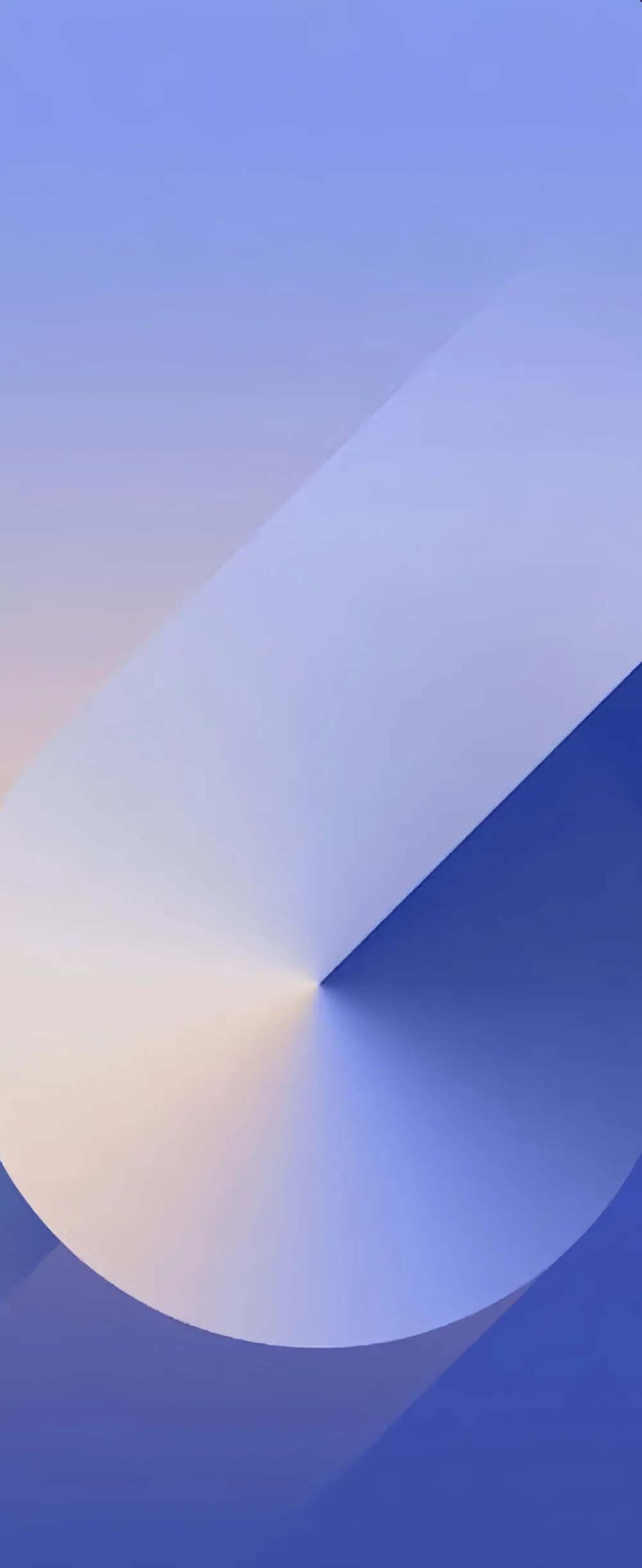 والپیپر گلکسی زد فلیپ ۶ به‌رنگ آبی