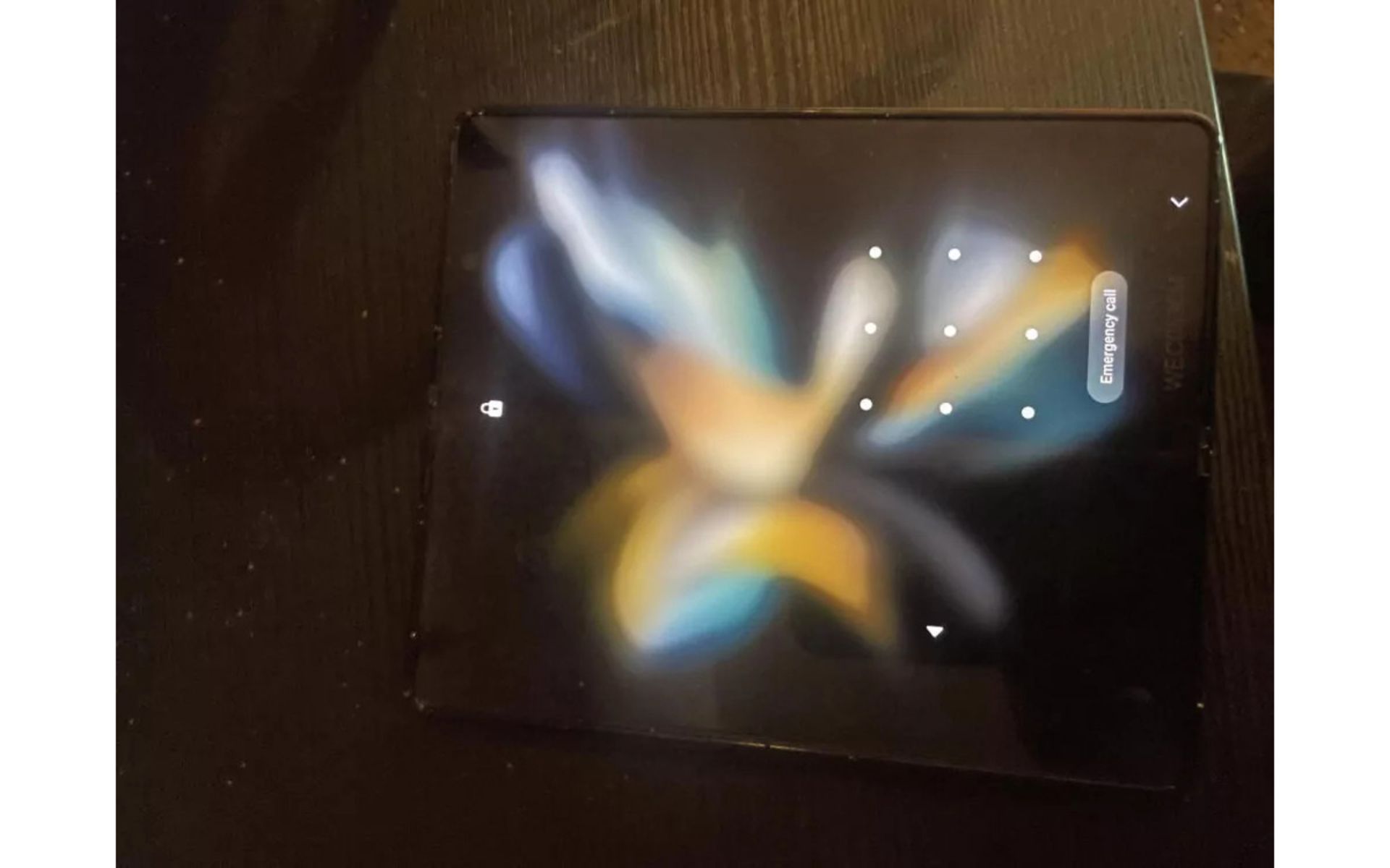 تصویر واقعی گلکسی زد فولد ۵ در حالت تمام‌صفحه