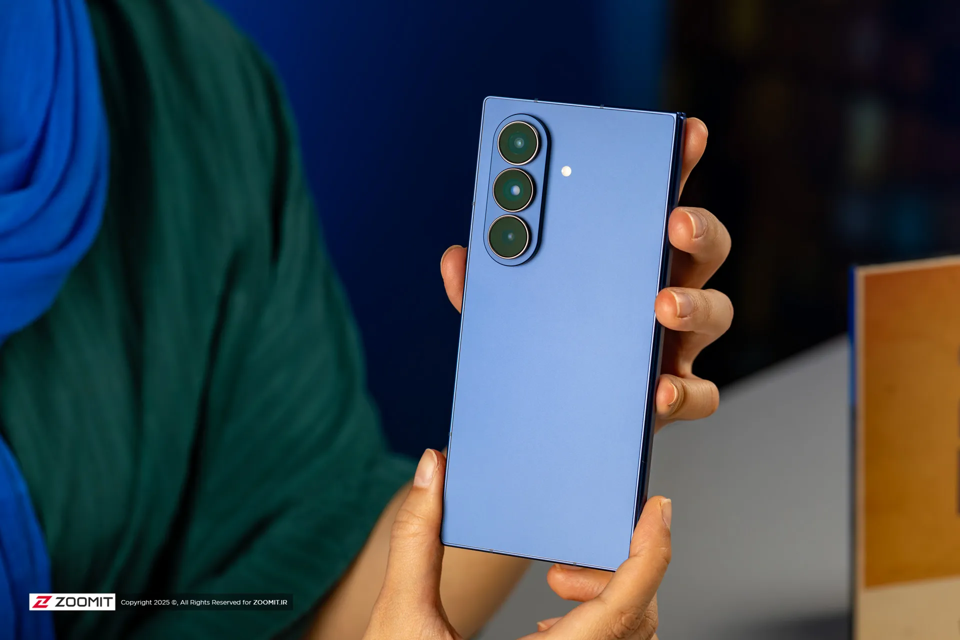 نمای پشتی Galaxy Z Fold7