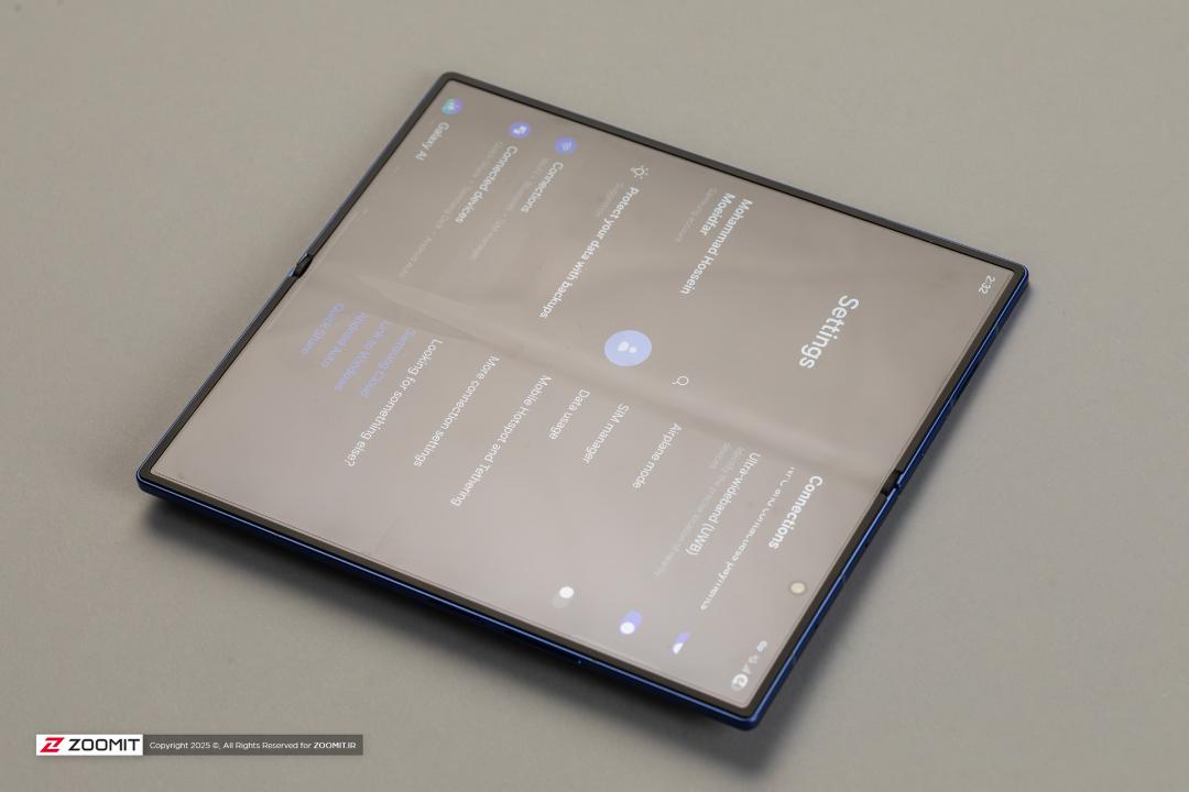 تای نمایشگر Galaxy Z Fold7