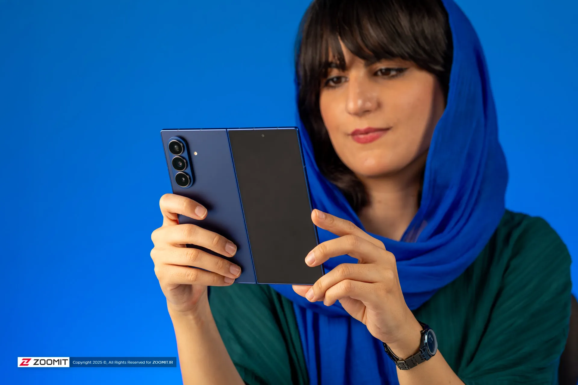 کار با Galaxy Z Fold7