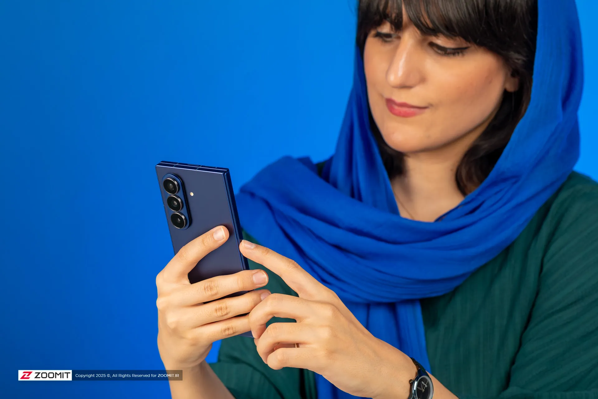 کار با Galaxy Z Fold7