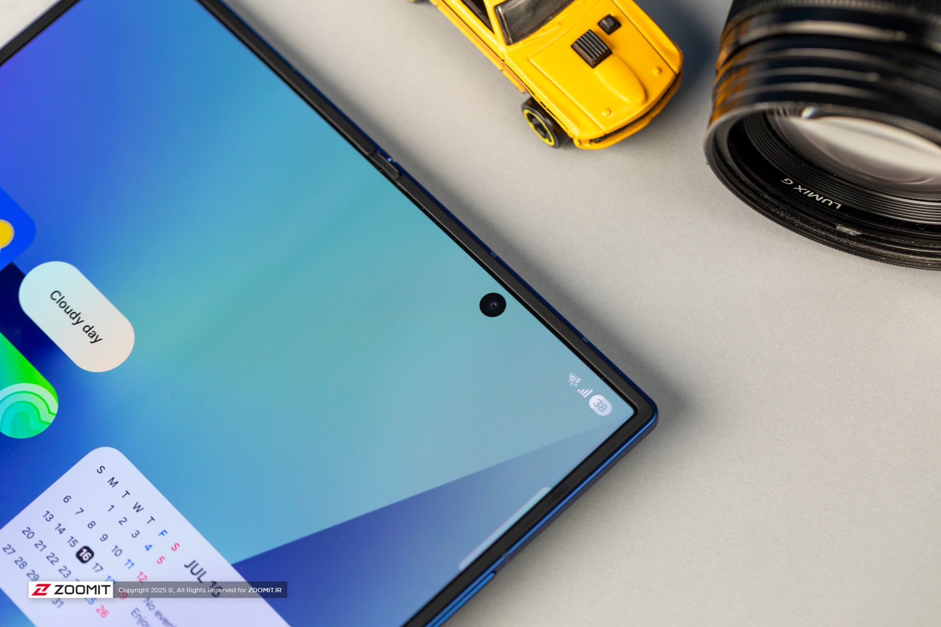 دوربین سلفی Galaxy Z Fold7
