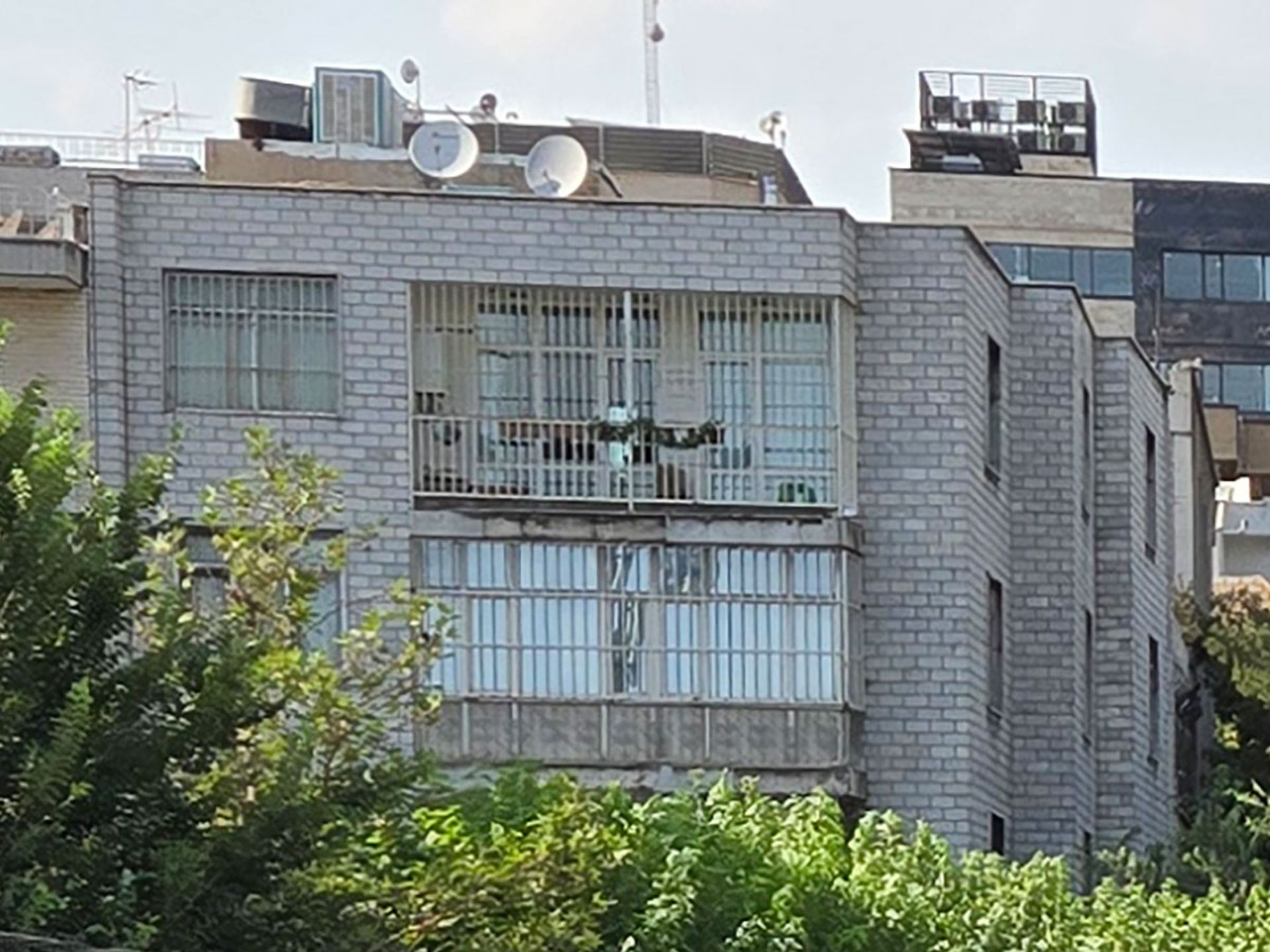 A building with a stone facade