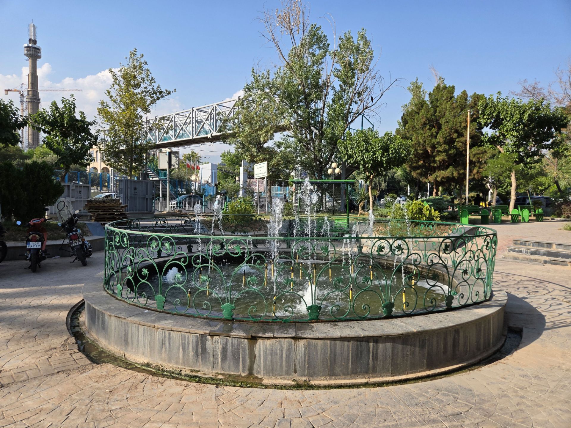 Fountain in the park