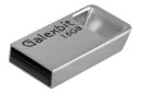 نمای کناری فلش مموری گلکسبیت Galexbit Micro Metal M4 16GB USB 2.0