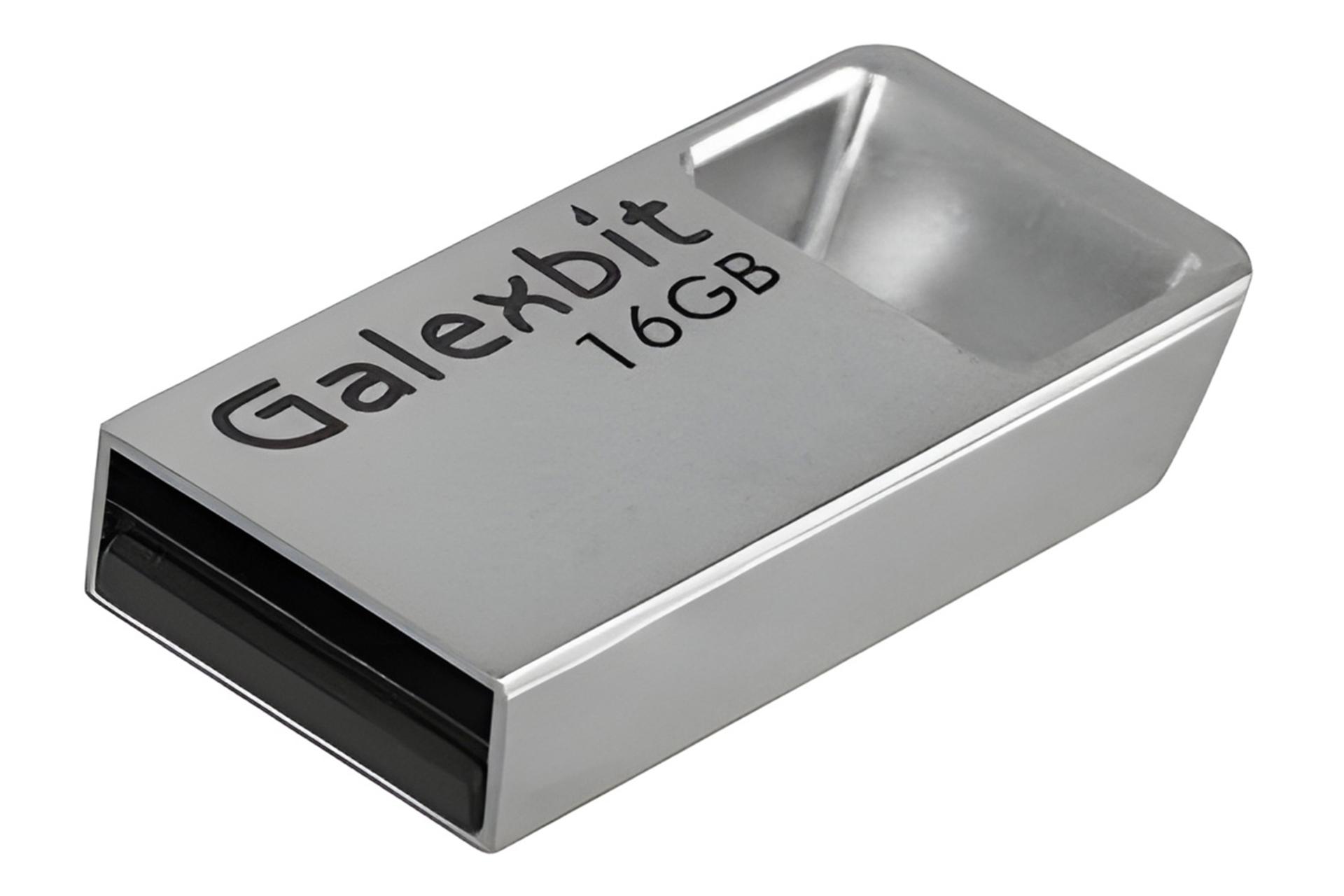 نمای کناری فلش مموری گلکسبیت Galexbit Micro Metal M4 16GB USB 2.0