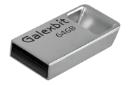 نمای کناری فلش مموری گلکسبیت Galexbit Micro Metal M4 64GB USB 2.0