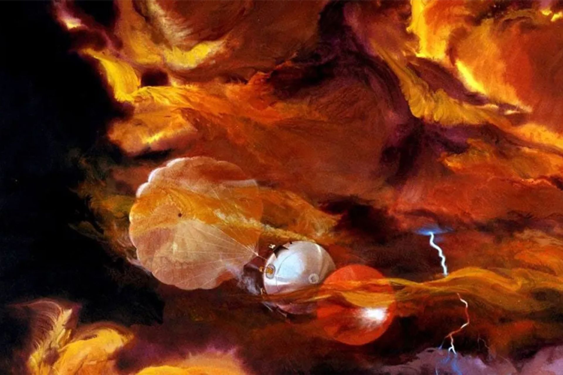 تصویرسازی فرودگر گالیله