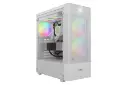 کیس کامپیوتر گیم دیاس AURA GC5 ELITE ARGB رنگ سفید