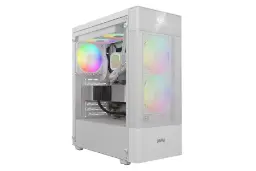 کیس کامپیوتر گیم دیاس AURA GC5 ELITE ARGB رنگ سفید