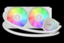 نورپردازی خنک کننده مایع گیم دیاس GAMDIAS AURA GL240 V2 WH