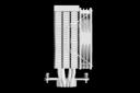 نمای کنار خنک کننده پردازنده گیم دیاس BOREAS E2-41D WH