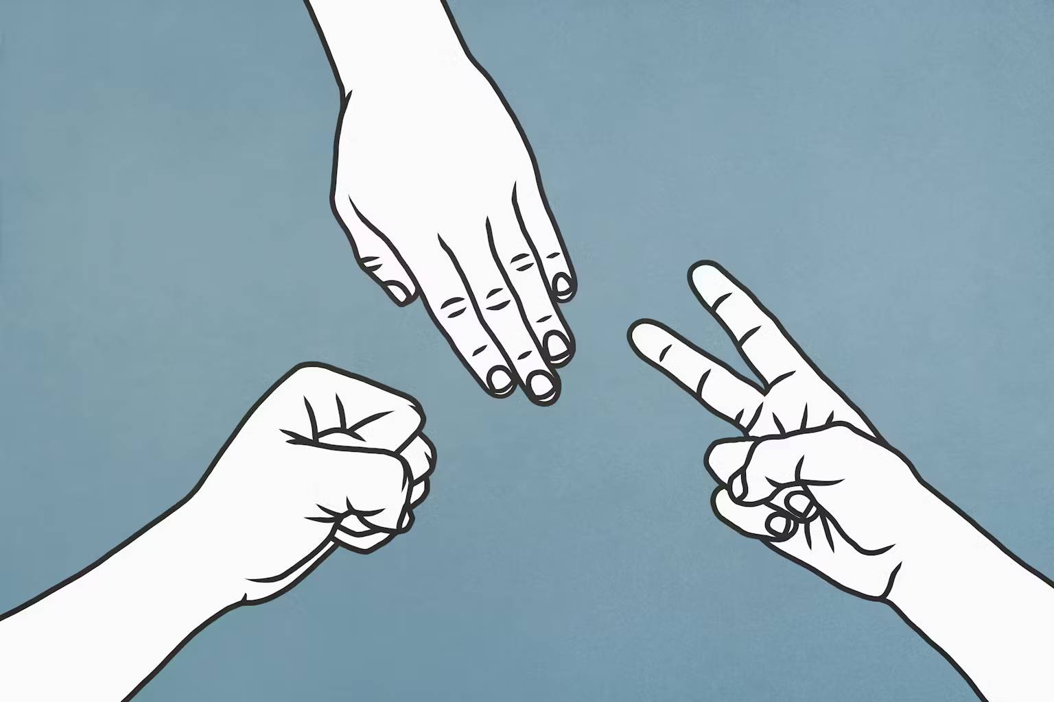 راز برنده‌شدن در سنگ کاغذ قیچی چیست؟ پاسخ ساده اما اجرای آن بسیار دشوار است