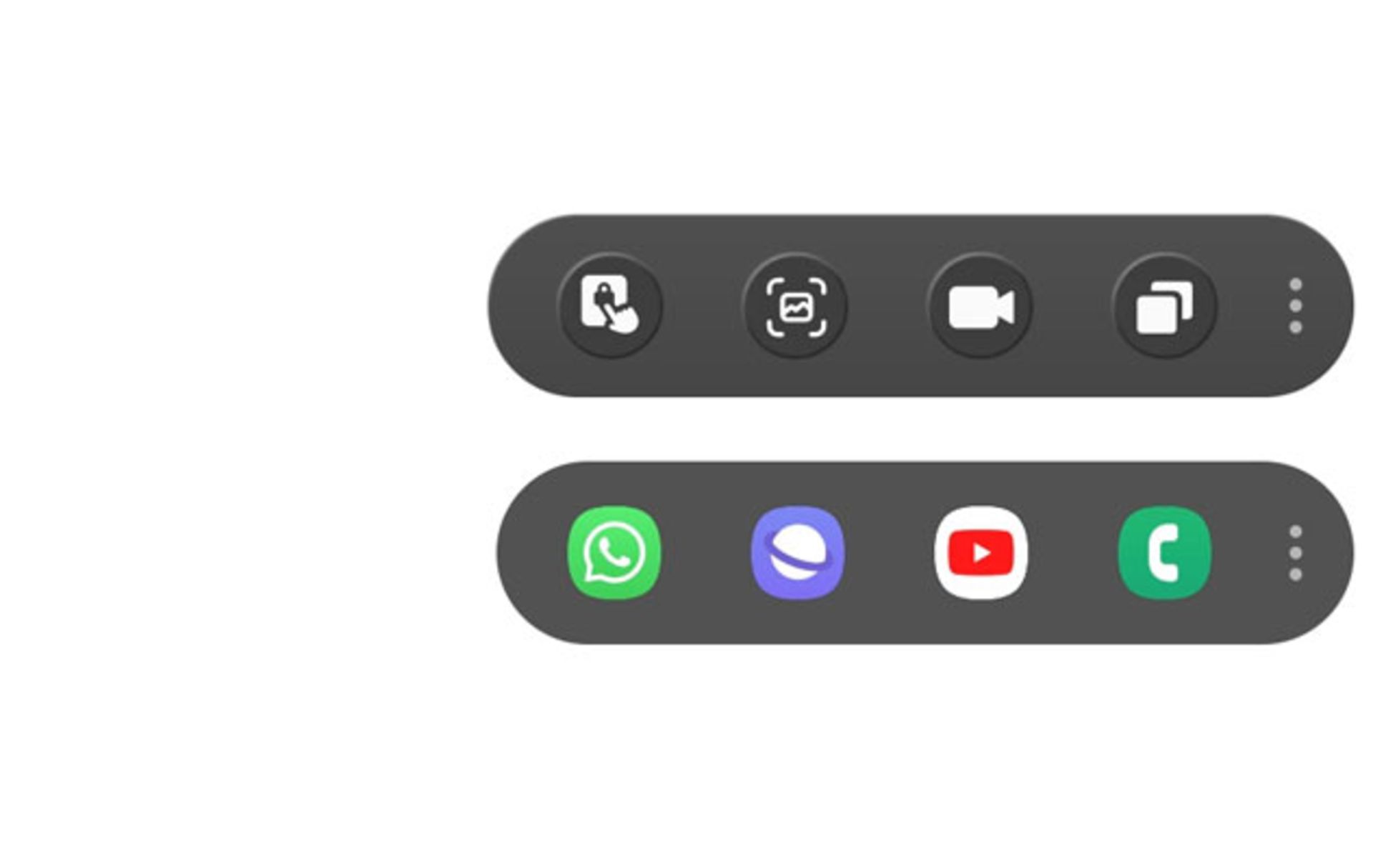 منوی کشویی گیم لانچر